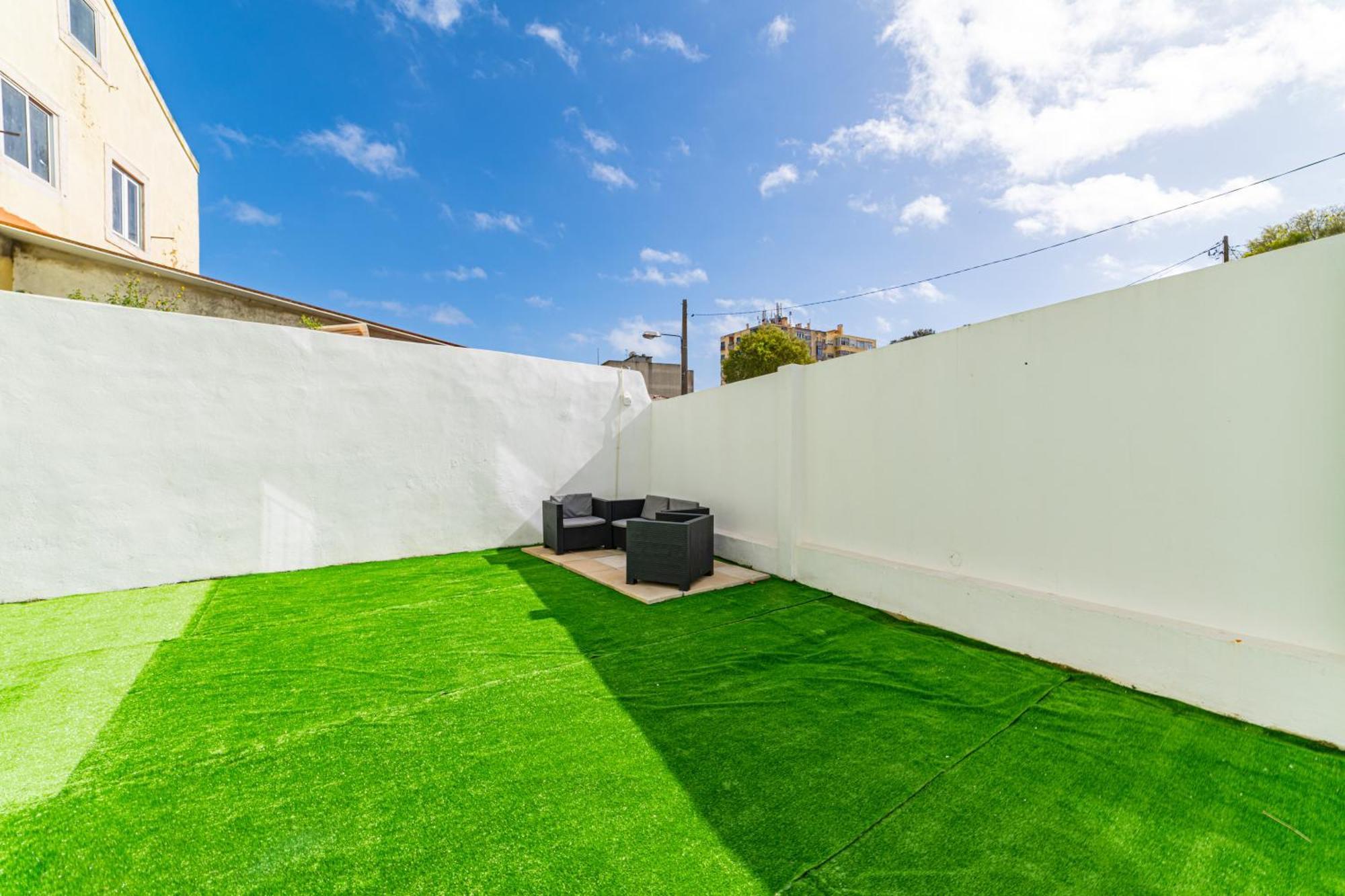 Ajuda Charm Apartment With Garden Lisboa Exterior foto